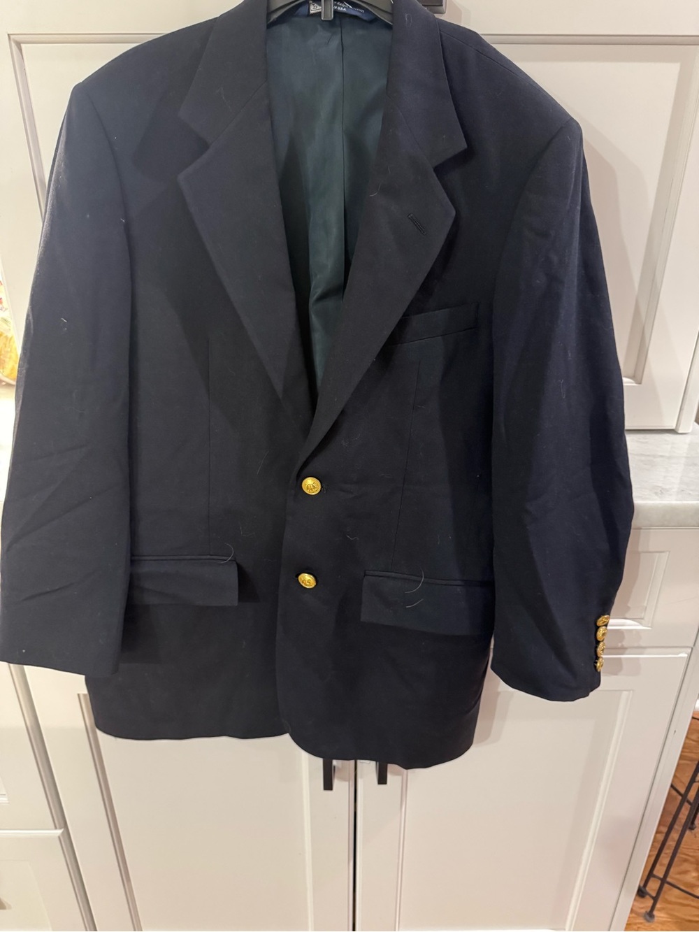Ralph Lauren Polo Navy Label Jacket with Blue Trim